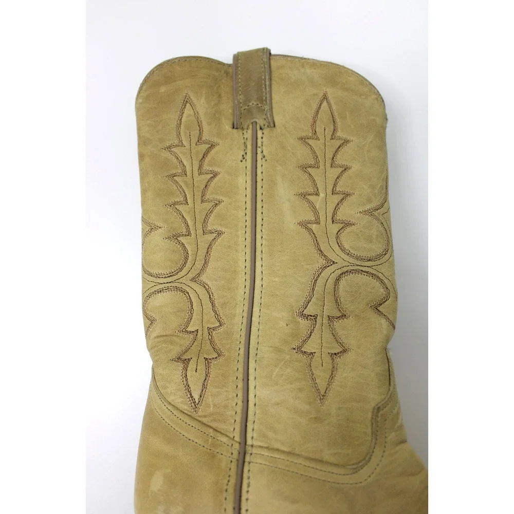 Vintage Code West Women's Western Cowboy Boots Leather Size 6.5 M 41149